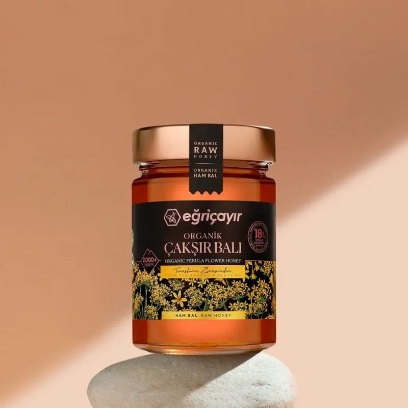 Organic Çakşır Flower Honey TA18 450g - Eğriçayır
