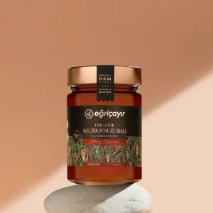 Organic Carob Honey 450g - Eğriçayır