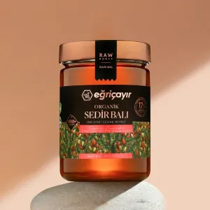 Organic Cedar Honey TA17+ 850g - Eğriçayır