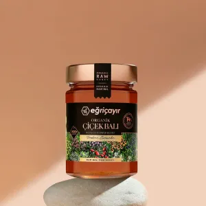 Organic Flower Honey TA14+ 450g - Eğriçayır