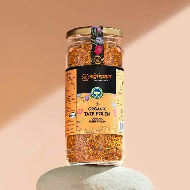 Organic Fresh Pollen 320g - Eğriçayır