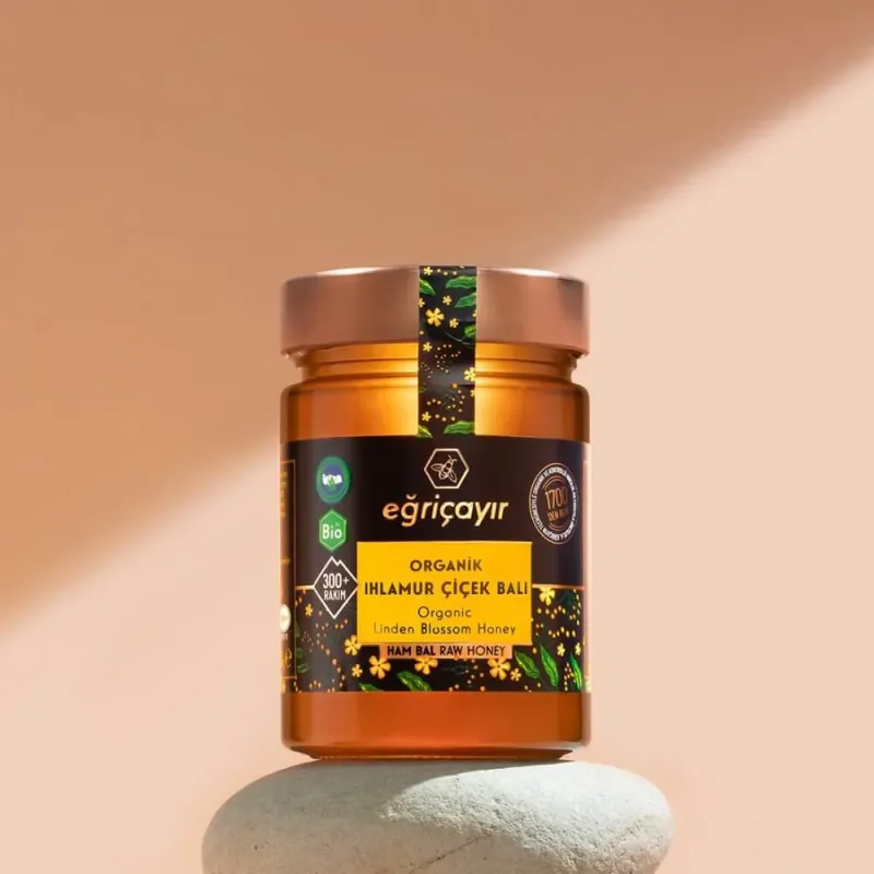 Organic Linden Honey 450 g - Eğriçayır