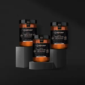 Organic Polyfloral (Multifloral) Honey TA16+ 3 x 850g - Eğriçayır
