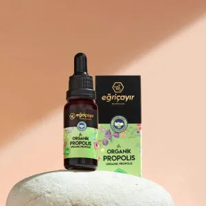 Organic Propolis Drops Alcohol-Based 20ml - Eğriçayır
