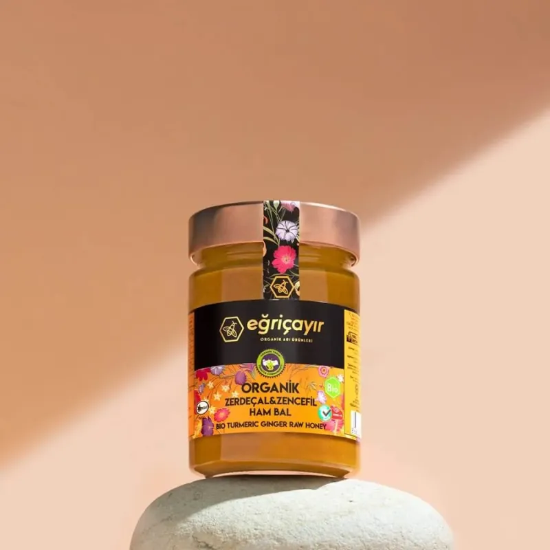 Organic Turmeric + Ginger + Raw Honey 415 g - Eğriçayır