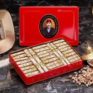 Ottoman Saray Kadayif with Sultan Delight (L Box) - Hafız Mustafa