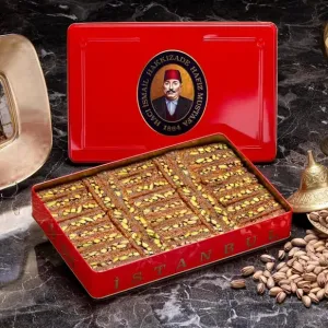 Ottoman Saray Pistachio Kadayif (L Box) - Hafız Mustafa