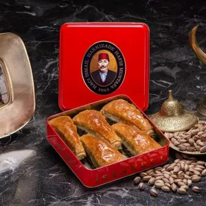 Pistachio Carrot Sliced Baklava (S Box) - Hafız Mustafa