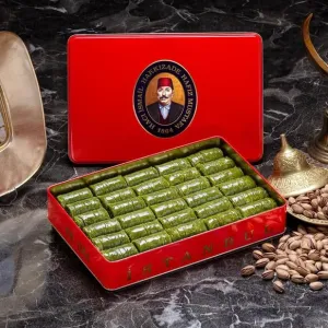 Pistachio Roll Baklava (M Box) - Hafız Mustafa