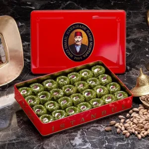 Pistachio Sultan Baklava (L Box) - Hafız Mustafa