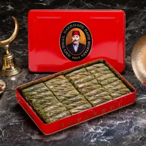 Pistachio Twist Baklava (XL Box) - Hafız Mustafa