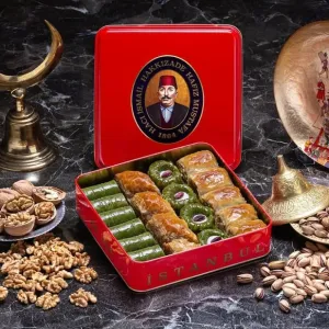 Pistachio Walnut Baklava Assortment (S Box) - Hafız Mustafa