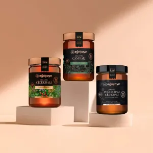 Polyfloral Honey + Flower Honey + Pine Honey 3 x 850g - Eğriçayır