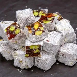 Pomenegrate Double Roasted Turkish Delight (1 Kg) - Hafız Mustafa