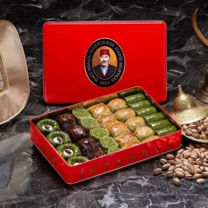 Premium Pistachio Baklava Assortment (M Box) - Hafız Mustafa