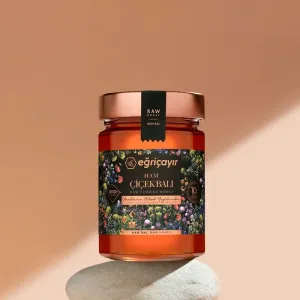 Raw Flower Honey TA10+ 450g - Eğriçayır