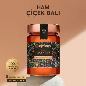 Raw Flower Honey TA10+ 850g - Eğriçayır