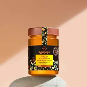 Raw Lemon Blossom Honey 450g - Eğriçayır