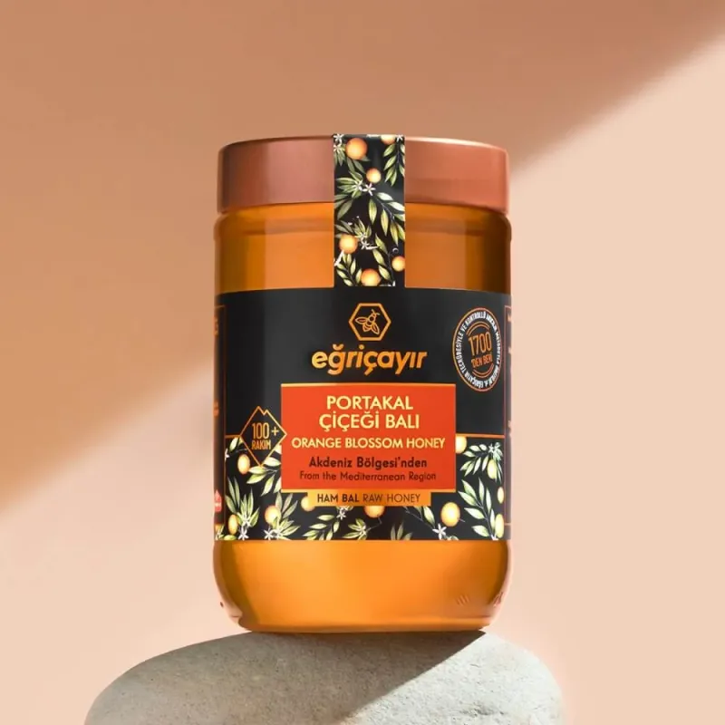 Raw Orange Blossom Honey 850g - Eğriçayır