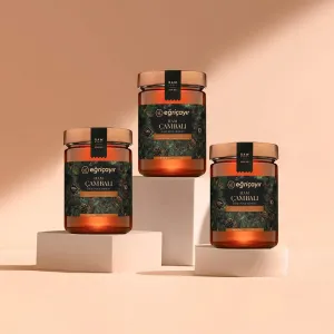 Raw Pine Honey TA10+ 3 x 850g - Eğriçayır