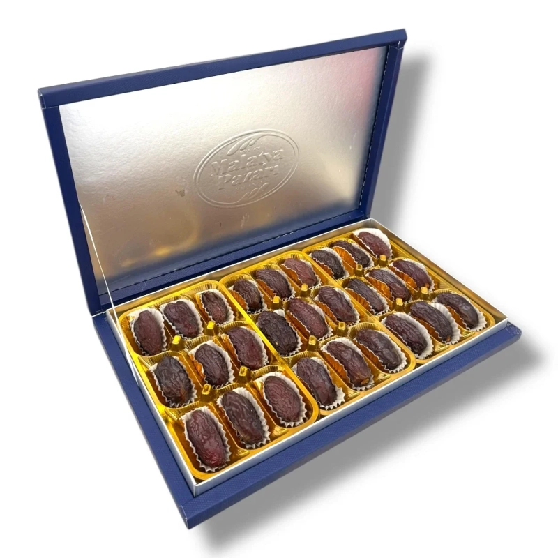 Saks Blue Strapped Box Vip Gold Dates 500 g - Malatya Pazarı