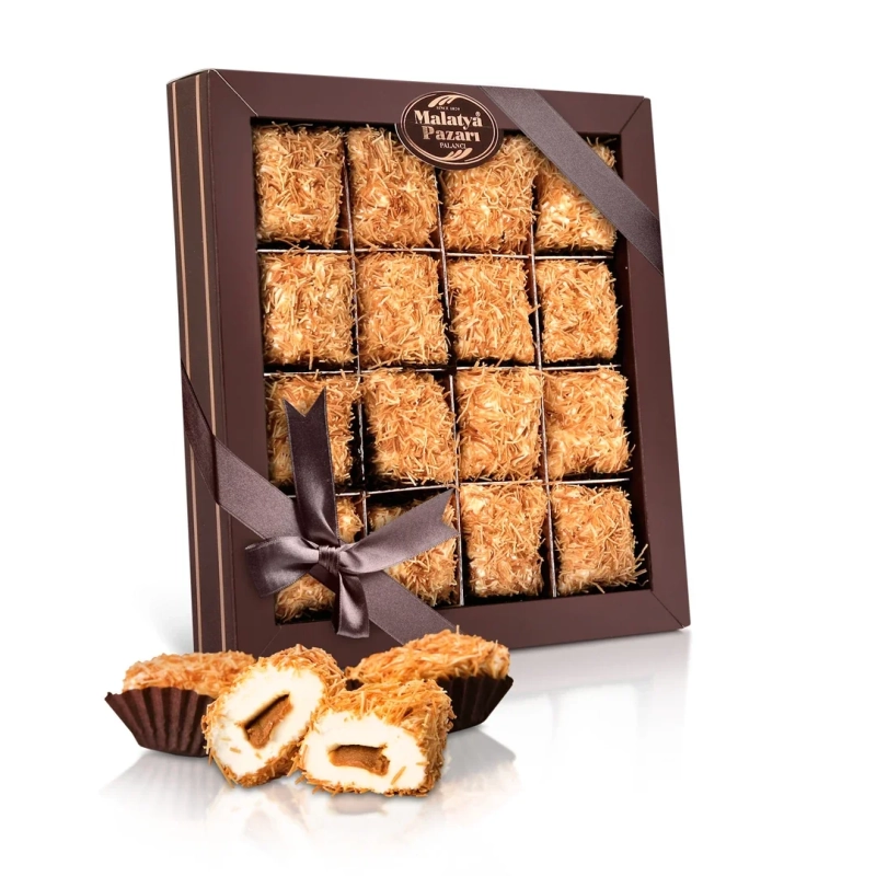Shredded Pastry Pouch Turkish Delight 340 g - Malatya Pazarı