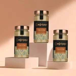 Single Roasted Tahini 3 x 500g - Eğriçayır
