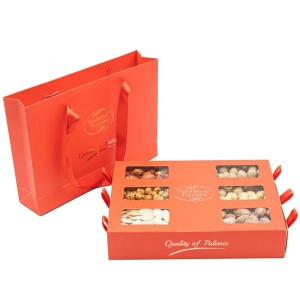 Six-Compartment Nut Box 450 g - Malatya Pazarı