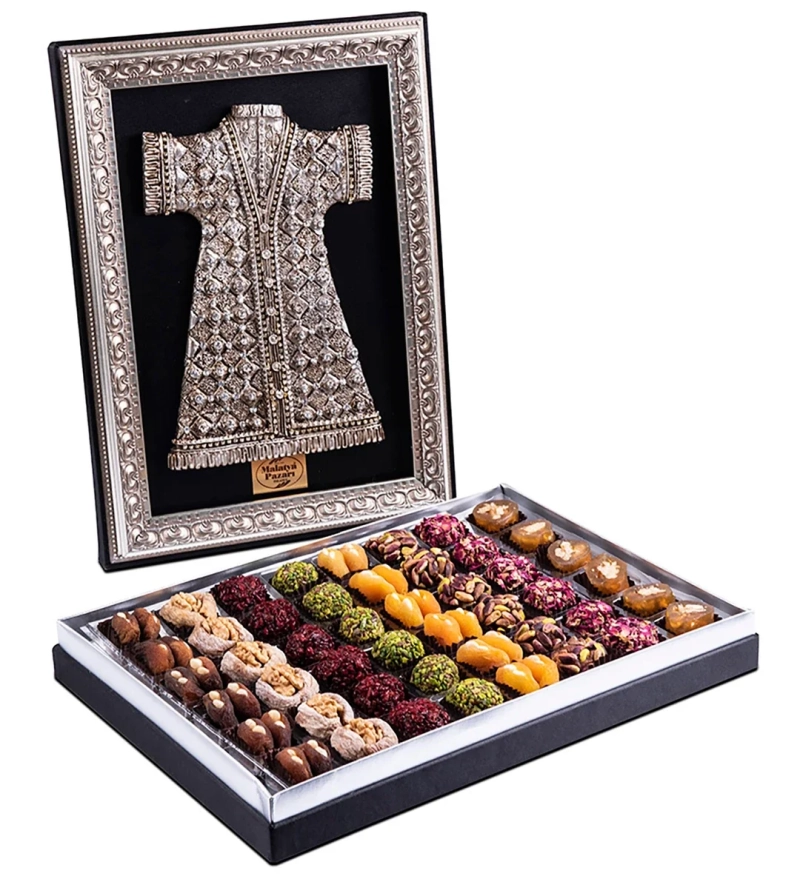 Stone-Embellished Kaftan Box Special 1200 G - Malatya Pazarı