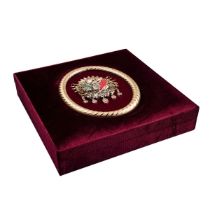 Velvet Ottoman Tughra Box Special - Malatya Pazarı
