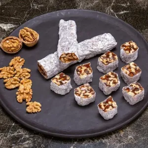 Walnut Turkish Delight Roll (1 Kg) - Hafız Mustafa