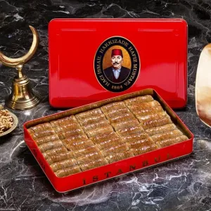 Walnut Yellow Twist Baklava (XL Box) - Hafız Mustafa