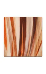 Vibrant abstract wooden texture artwork featuring warm shades of orange, brown, and cream, adding a touch of modern elegance to interior decor. Ideal for home or office spaces seeking a stylish and artistic accent.