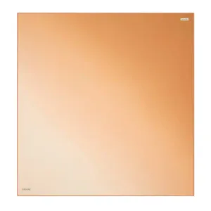 Warm gradient wall art in shades of soft orange and beige, perfect for modern home decor and stylish interior design. Experience the beauty of smooth color transitions with this elegant piece.