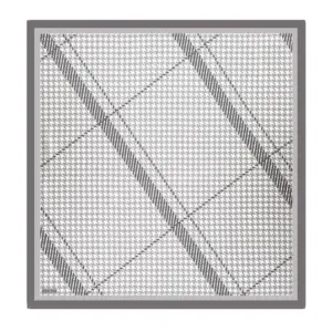 Porous air filter for HVAC systems with a gray frame and a diamond-patterned filtering surface. Designed to trap dust, pollen, and airborne particles, ensuring cleaner indoor air quality. Ideal for residential and commercial air conditioning units.