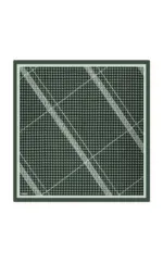 Plaid patterned scarf with houndstooth design, black and white, classic accessory for men and women, stylish and versatile for everyday wear or special occasions.