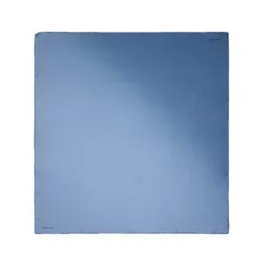 Blue silk scarf with a smooth, glossy finish, perfect for elegant accessories or gifts from Turkey.