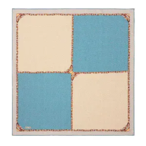 Colorful Turkish tea coaster set with traditional patterns and vibrant blue and beige hues, perfect for your tea time. Crafted with high-quality materials, these coasters add a touch of Turkish culture to your home decor.