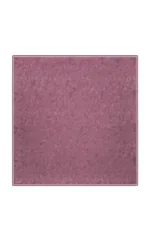 Violet shaggy rug with textured fabric, perfect for living rooms or bedrooms, offering a soft and cozy feel.
