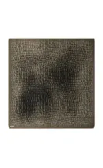 Intricate dark brown crocodile leather texture for luxury fashion accessories or home decor. High-quality crocodile skin pattern showcasing natural scales and patterns. Perfect for sophisticated projects.