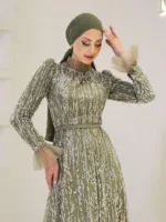 Adhara Modest Evening Dress