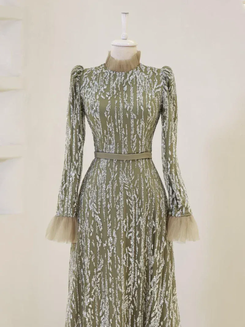 Adhara Modest Evening Dress