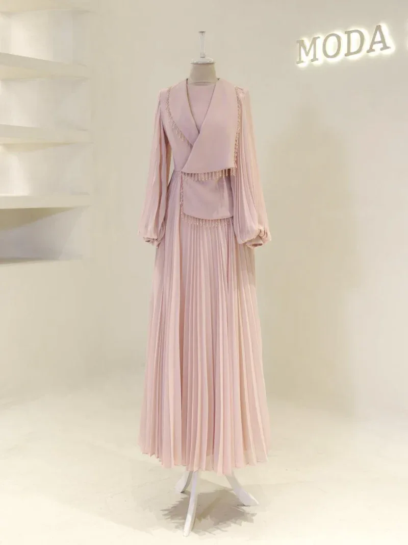 Arva Modest Evening Dress