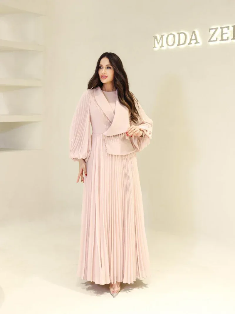 Arva Modest Evening Dress