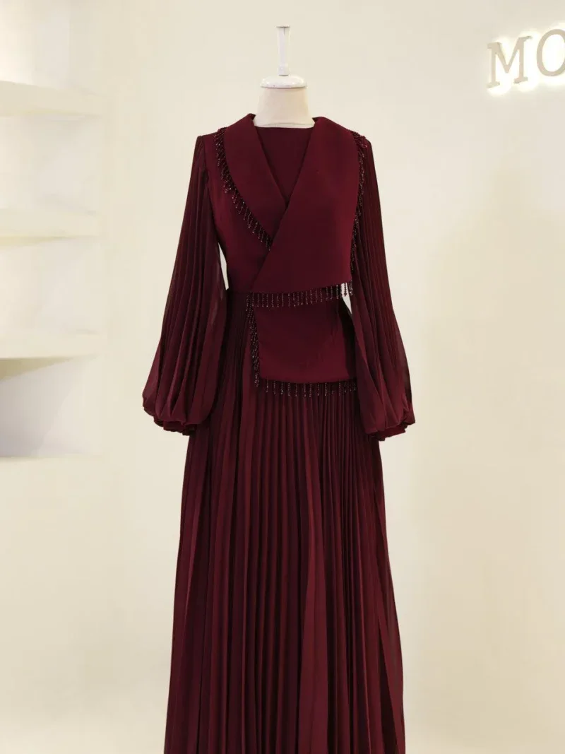 Arva Modest Evening Dress