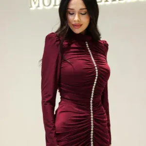 Asude Modest Evening Dress