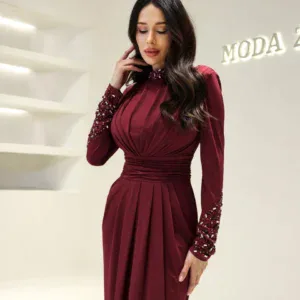 Aurenna Modest Evening Dress