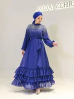 Aysude Modest Evening Dress