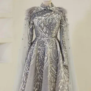 Balca Modest Evening Dress