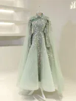 Balca Modest Evening Dress